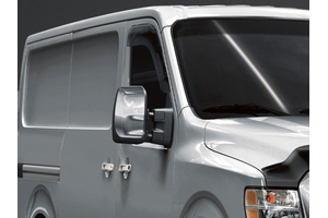 View Side Window Deflectors Front Set (2-piece / Smoke) Full-Sized Product Image